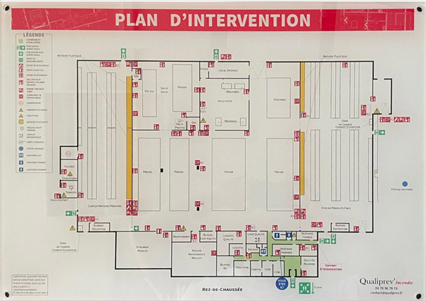 Plan évacuation près de Vienne